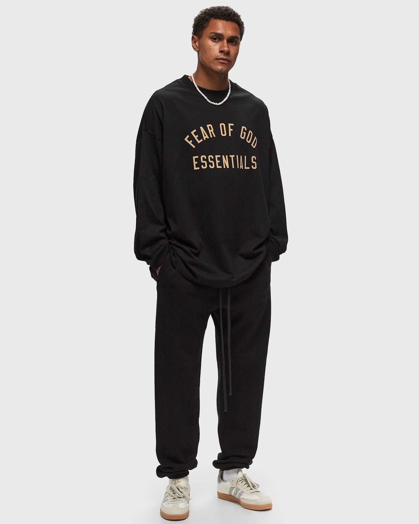 FEAR OF GOD ESSENTIALSJERSEY CREWNECK TEE