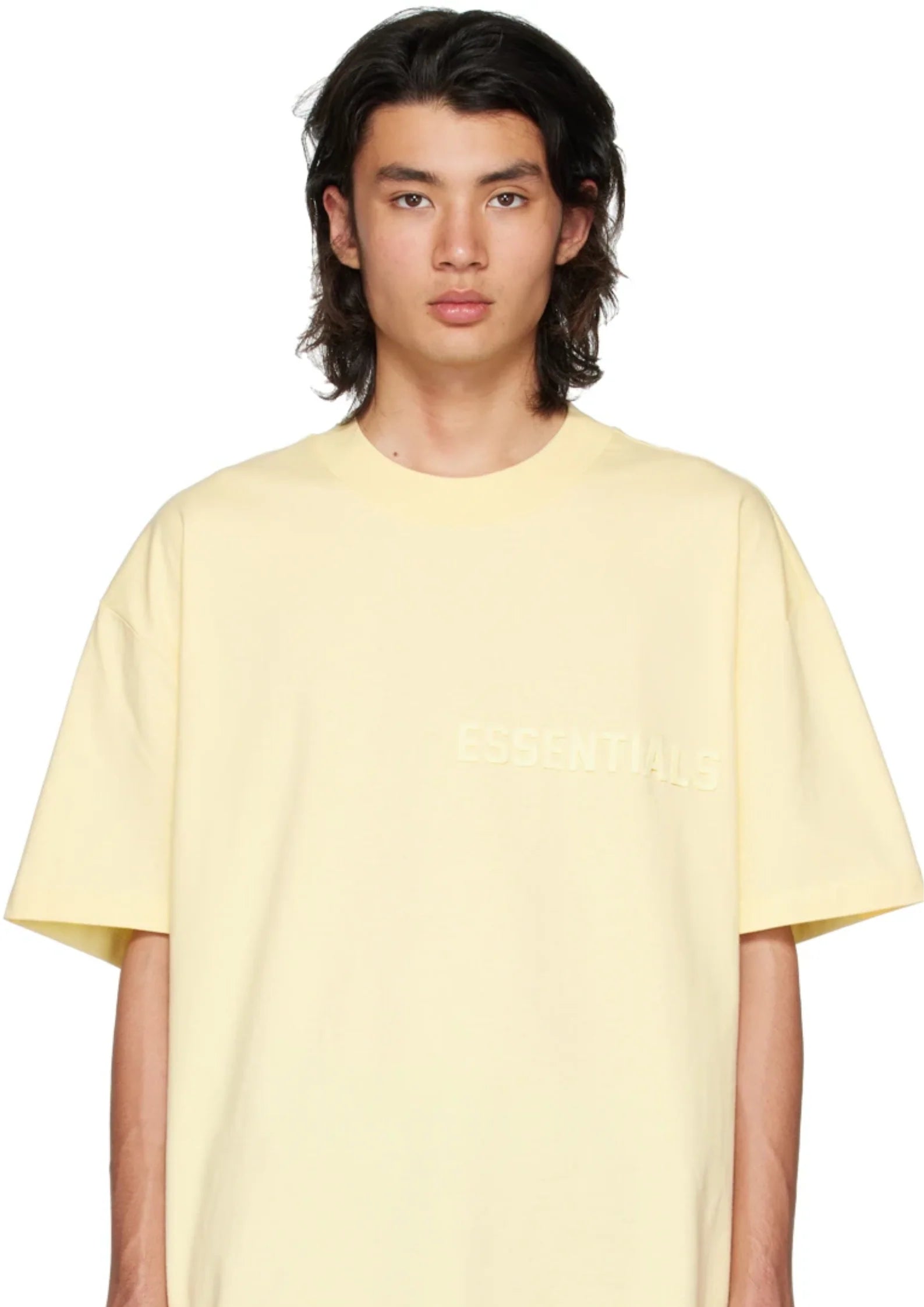 Essentials Fear Of God Canary T-Shirt