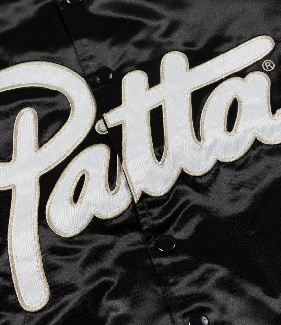 Patta Satin Varsity Jacket