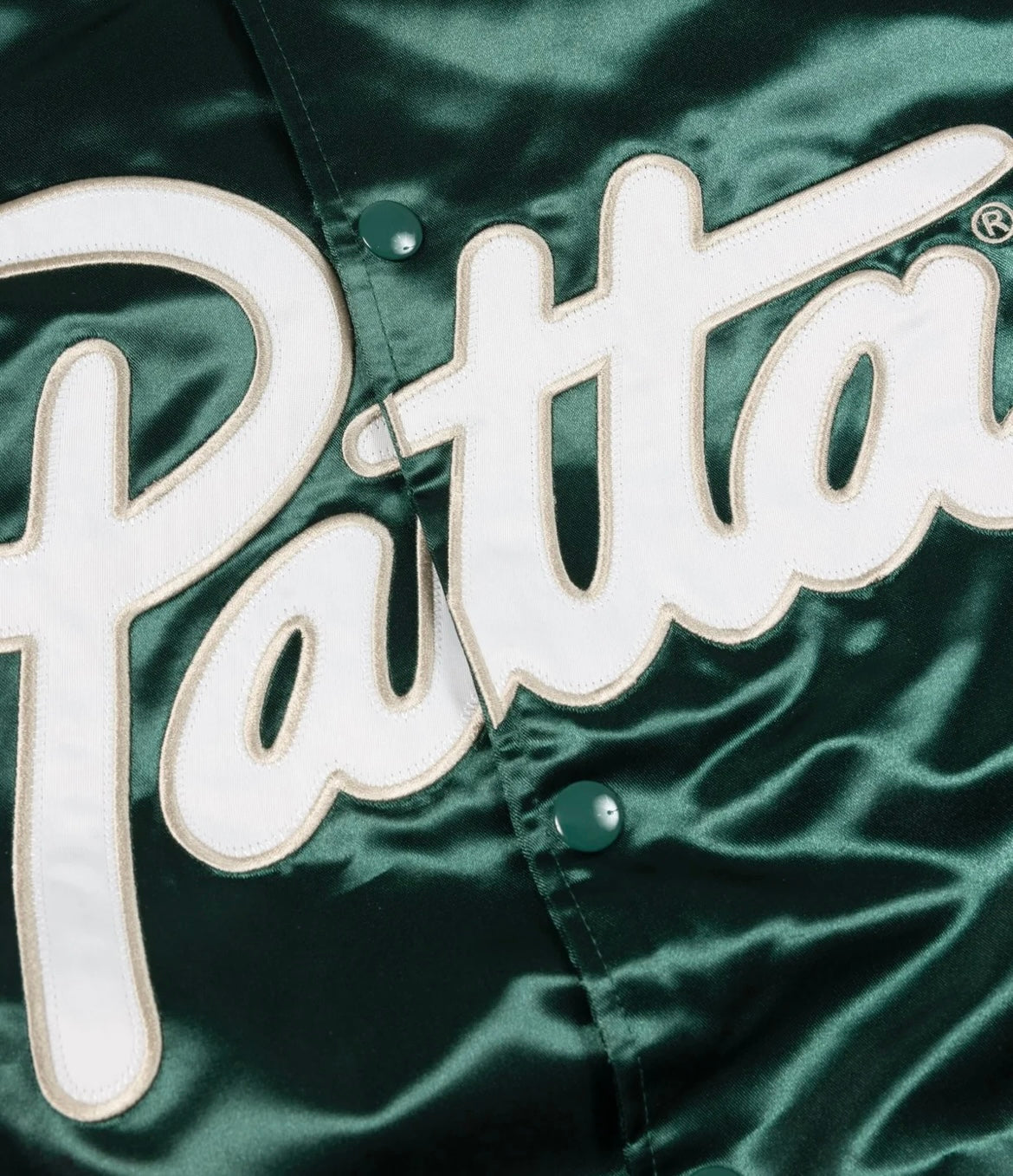 Patta Satin Varsity Jacket