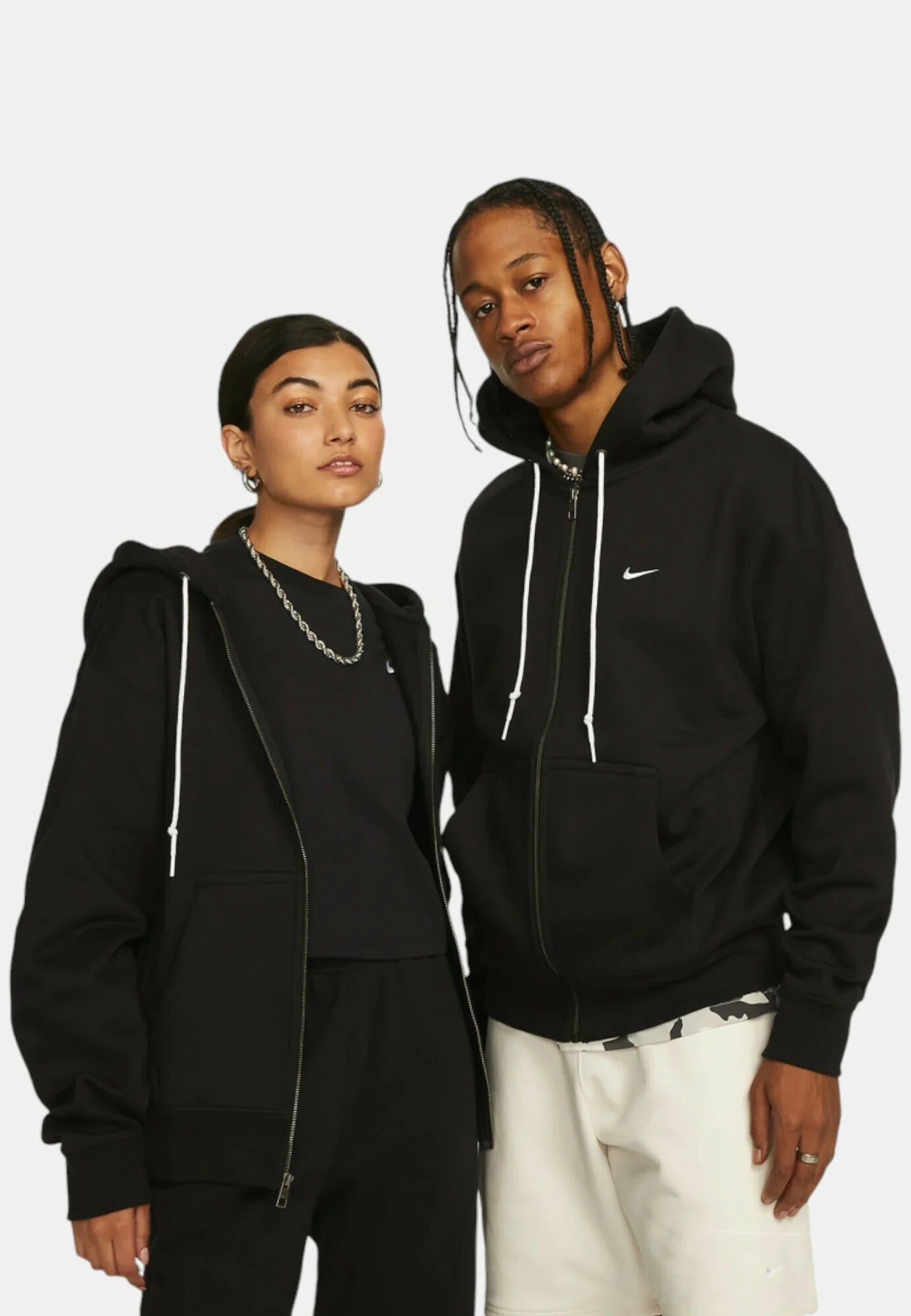 Nike Felpa Solo Swoosh Con Zip