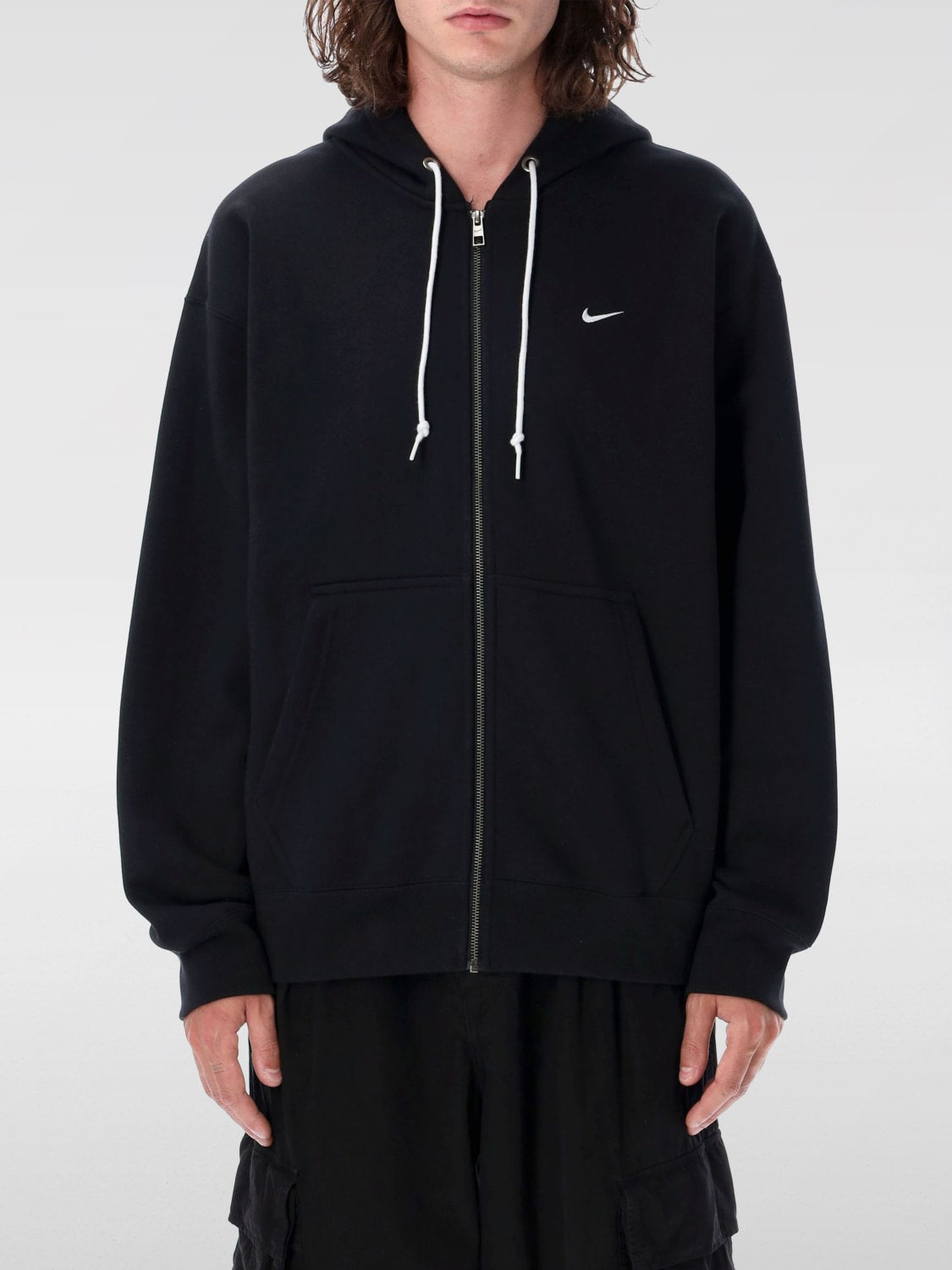 Nike Felpa Solo Swoosh Con Zip